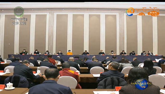 མཚོ་སྔོན་ཞིང་ཆེན་སྲིད་གྲོས་སྐབས་བཅུ་གཉིས་པའི་རྒྱུན་ཨུའི་གྲོས་ཚོགས་ཐེངས་ཉེར་བདུན་པ་བསྡུས་ཤིང་། གྲོས་ཚོགས་ལས་ཞིང་ཆེན་སྲིད་གྲོས་སྐབས་བཅུ་གསུམ་པའི་གྲོས་ཚོགས་ཐེངས་དང་པོ་ཟླ་དང་པོའི་ཚེས་བཅུ་བཞི་ཉིན་འཚོགས་རྒྱུ་ཐག་བཅད།
