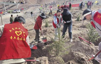 【为建设美丽青海增绿添彩】尖扎：全民植树正当时