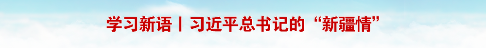 學(xué)習(xí)新語(yǔ)丨習(xí)近平總書(shū)記的“新疆情”