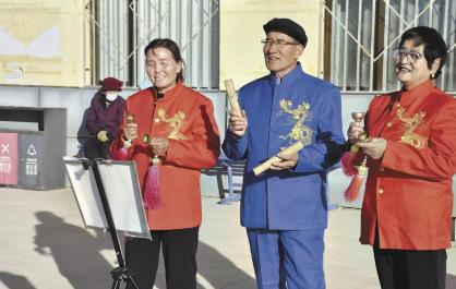 【四中全会精神在基层】贤孝声声讲政策 小调唱响新生活