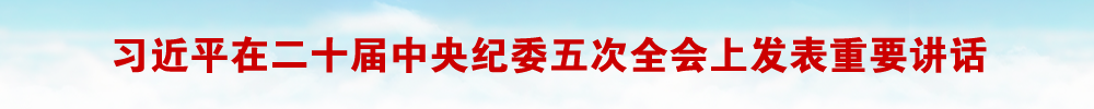 习近平在二十届中央纪委五次全会上发表重要讲话