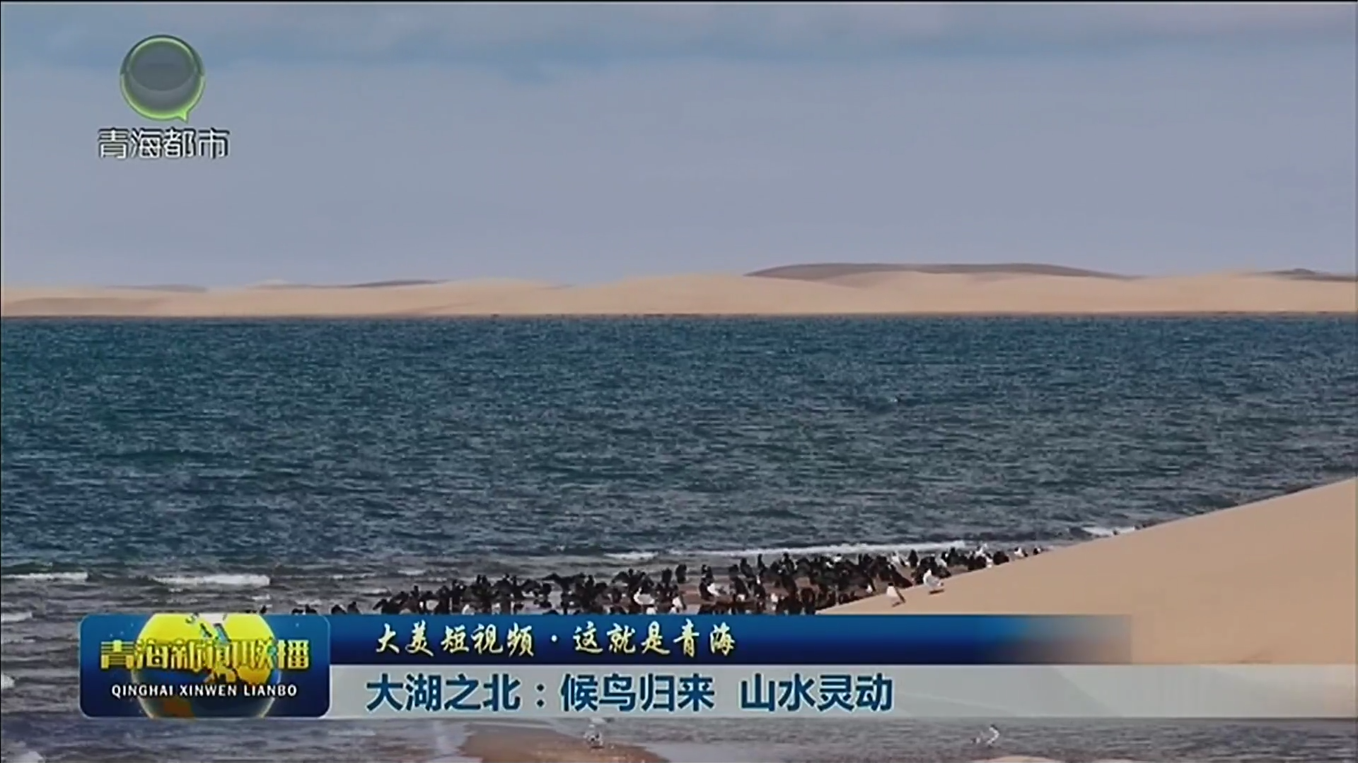 【大美短视频·这就是青海】都兰：春雪润克措 琼树满山峦