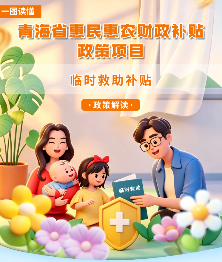 青海省惠民惠农财政补贴政策项目之【临时救助补贴】