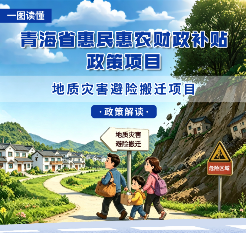 青海省惠民惠农财政补贴政策项目之【地质灾害避险搬迁项目】