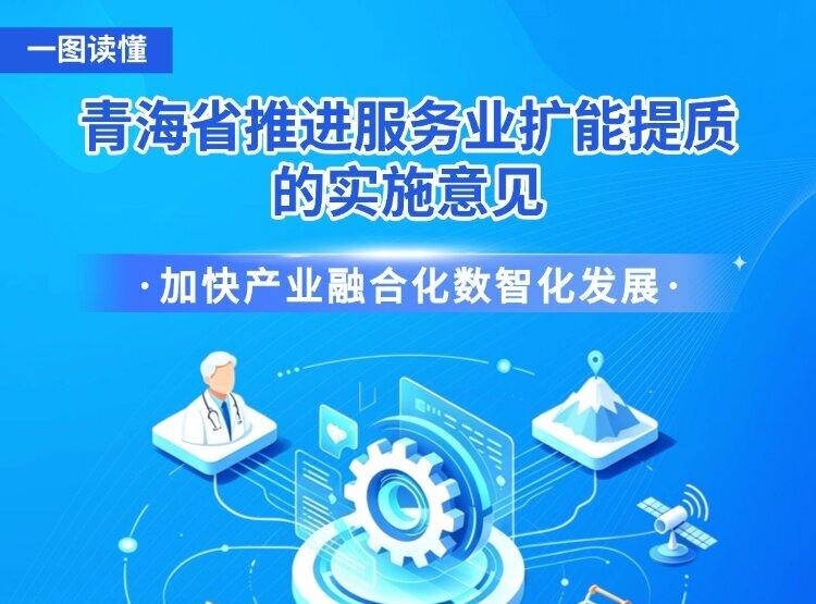 青海省推进服务业扩能提质的实施意见之【加快产业融合化数智化发展】