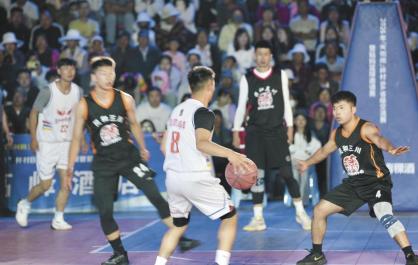 海东市互助县举办村BA省级交流赛暨姑妈篮球邀请赛