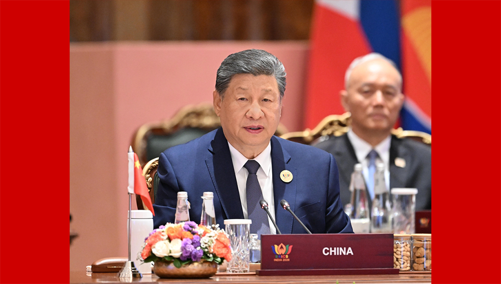 习近平出席金砖国家领导人第十八次会晤第二阶段会议并发表重要讲话