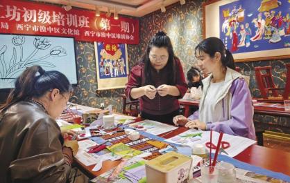 传承路上的青春接力